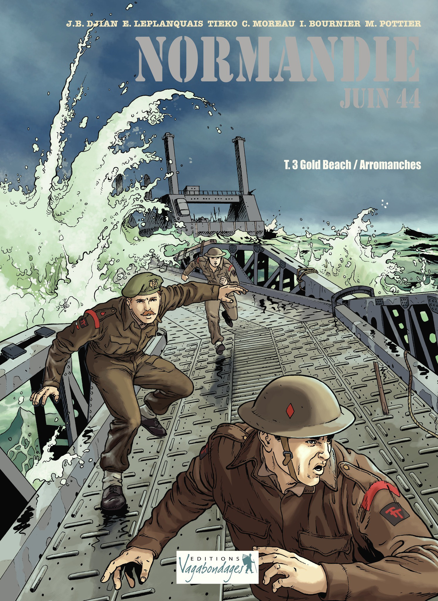 BD FR Normandie juin 44 T03 Gold Beach Arromanches